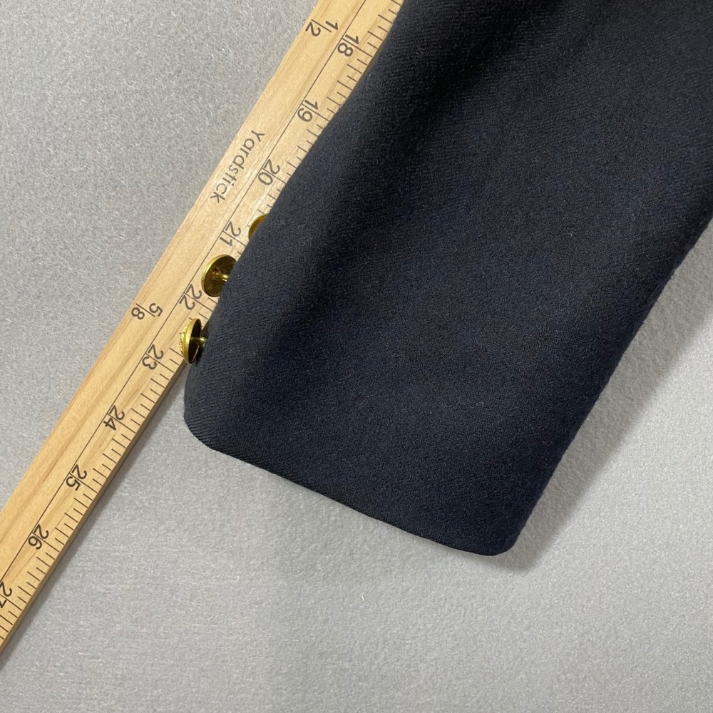 Vintage Ralph Lauren‎ Crest Blazer Equestrian Prep School 90s Wool Jacket Size 6 - Picture 8 of 14